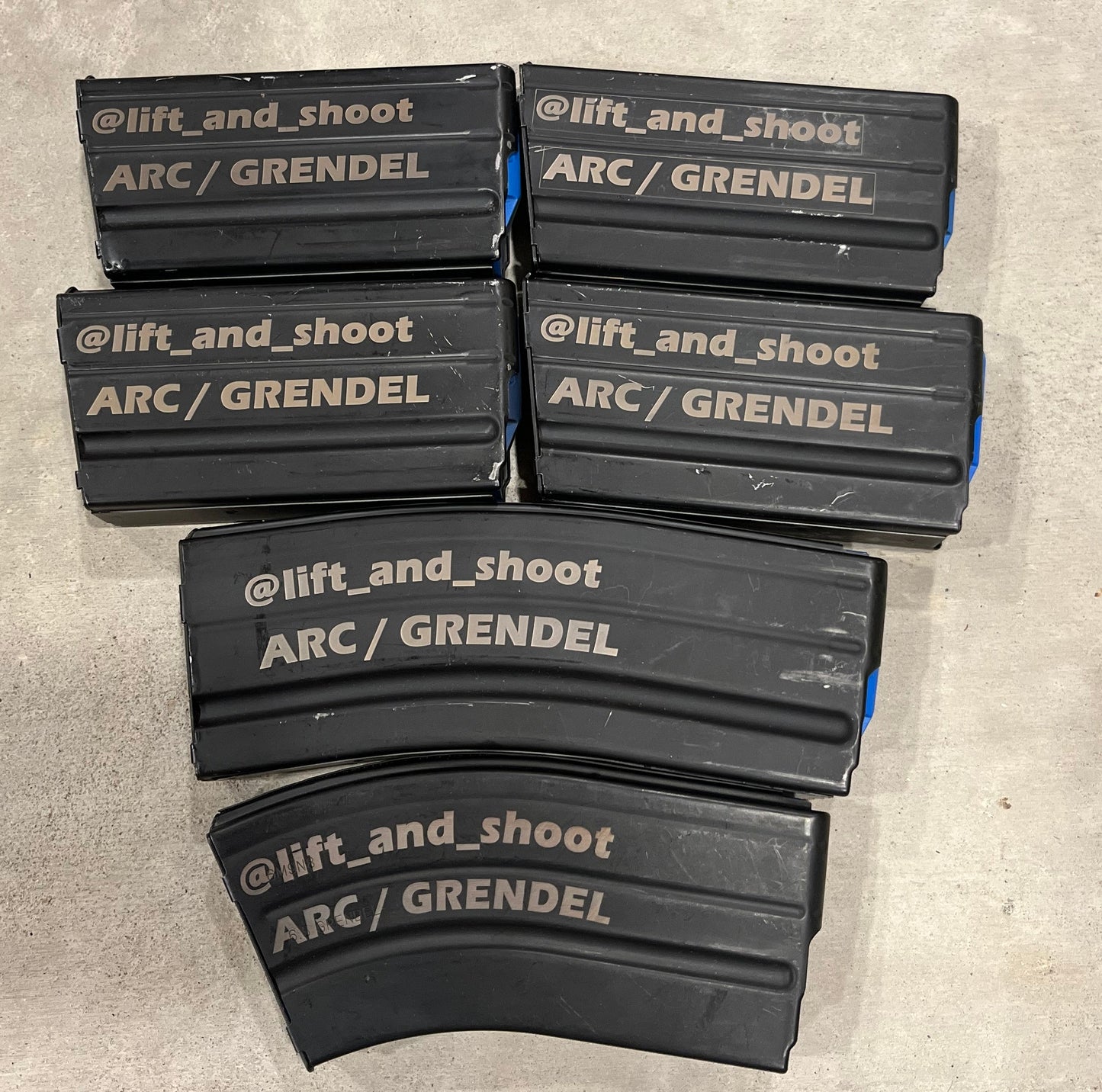 Magazine Marking for Rifle & Pistol Magazines